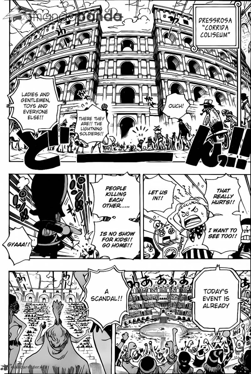 One Piece Chapter 702 - Page 12 in English