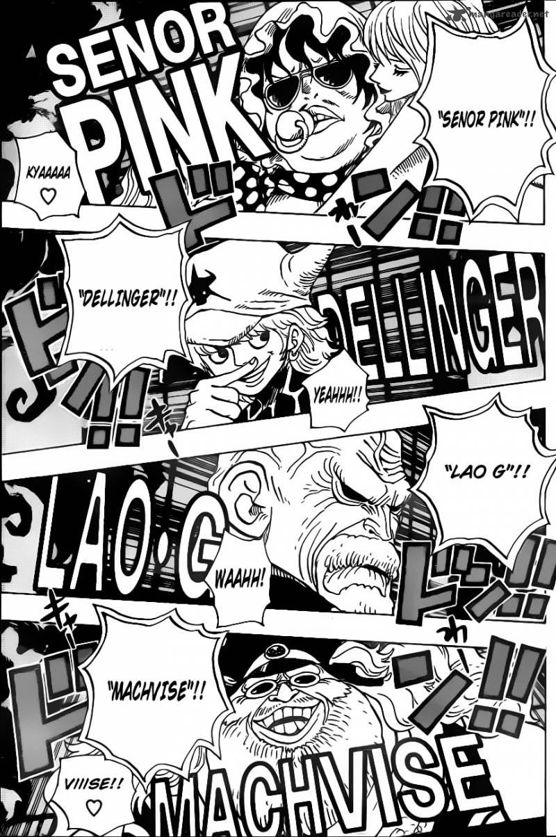 One Piece Chapter 702 - Page 15 in English