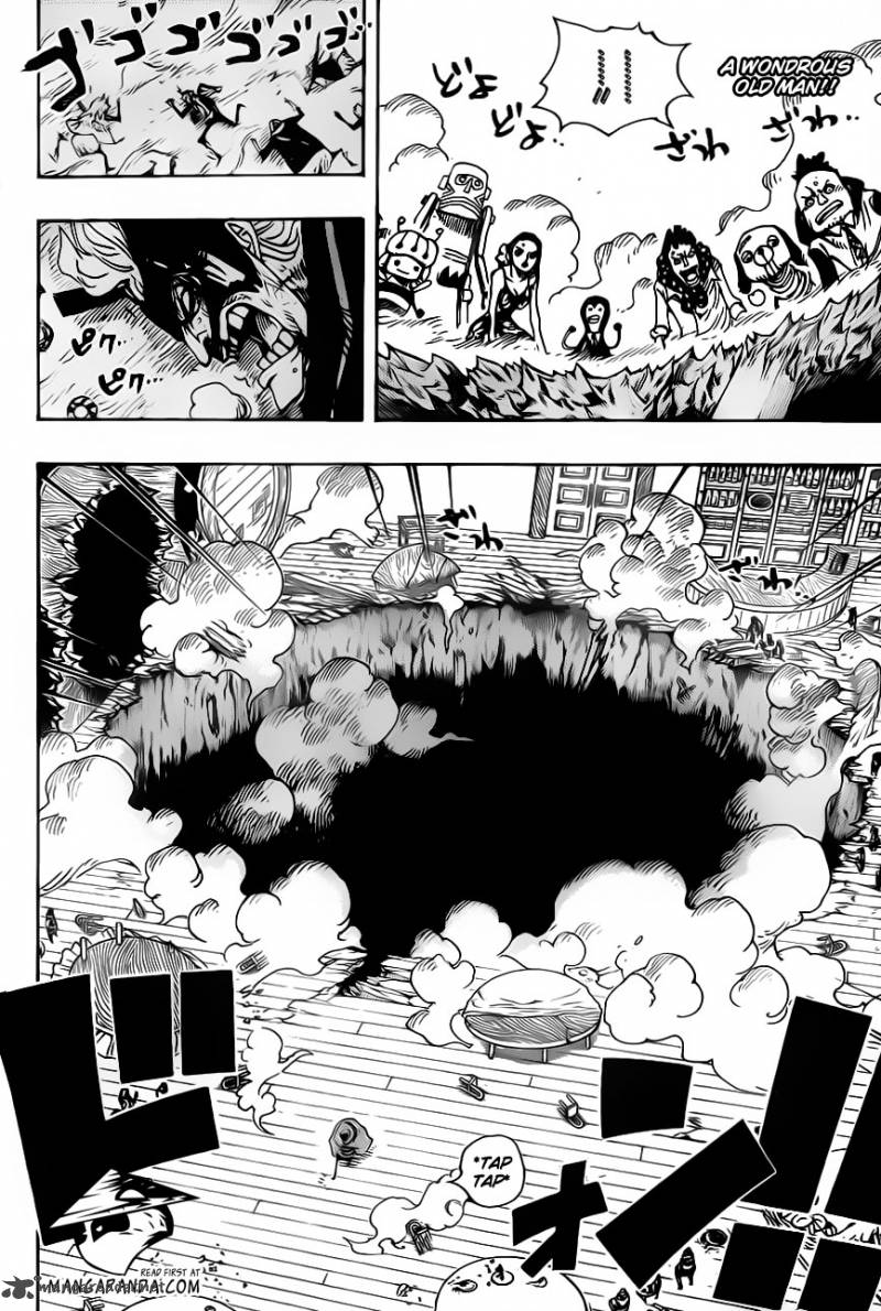 One Piece Chapter 702 - Page 4 in English