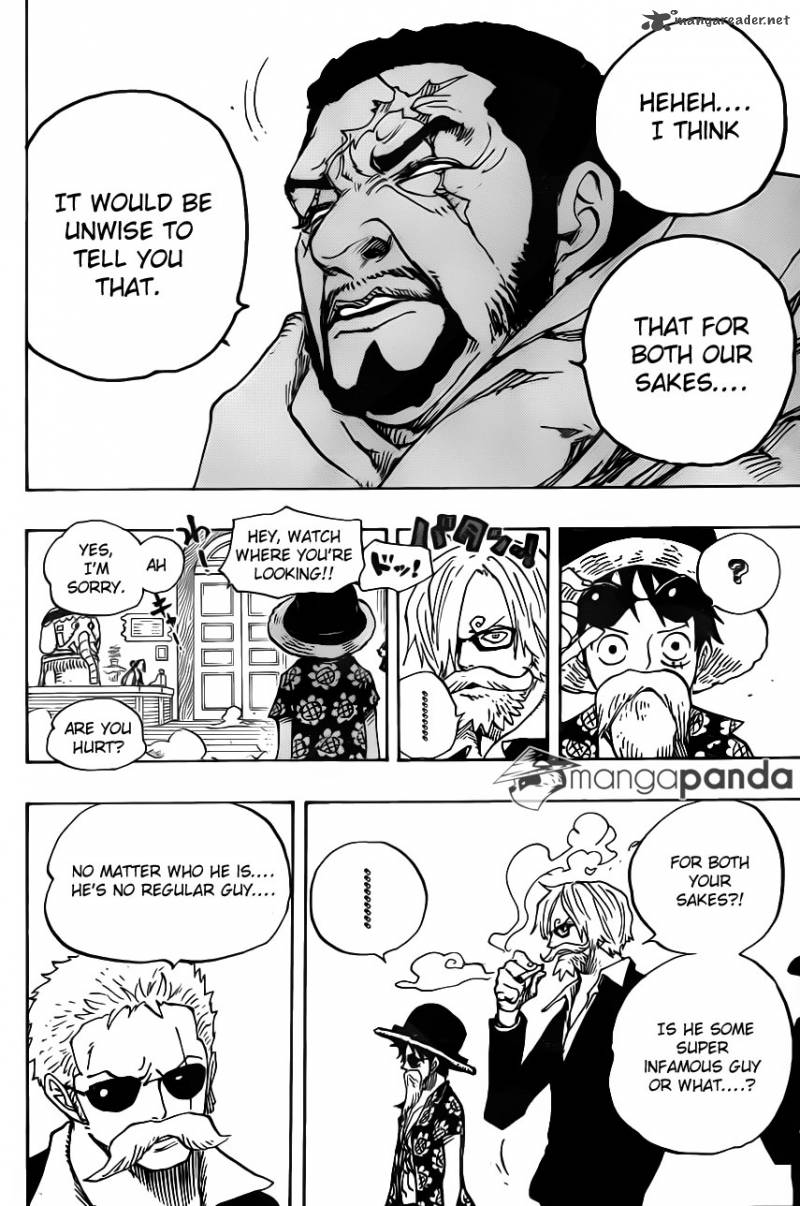 One Piece Chapter 702 - Page 6 in English