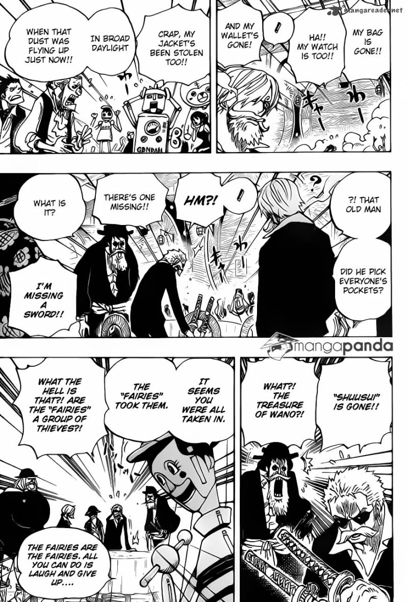 One Piece Chapter 702 - Page 7 in English