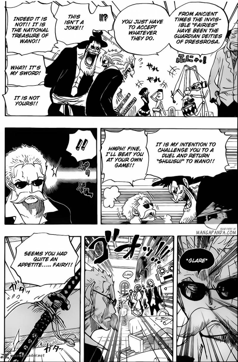 One Piece Chapter 702 - Page 8 in English