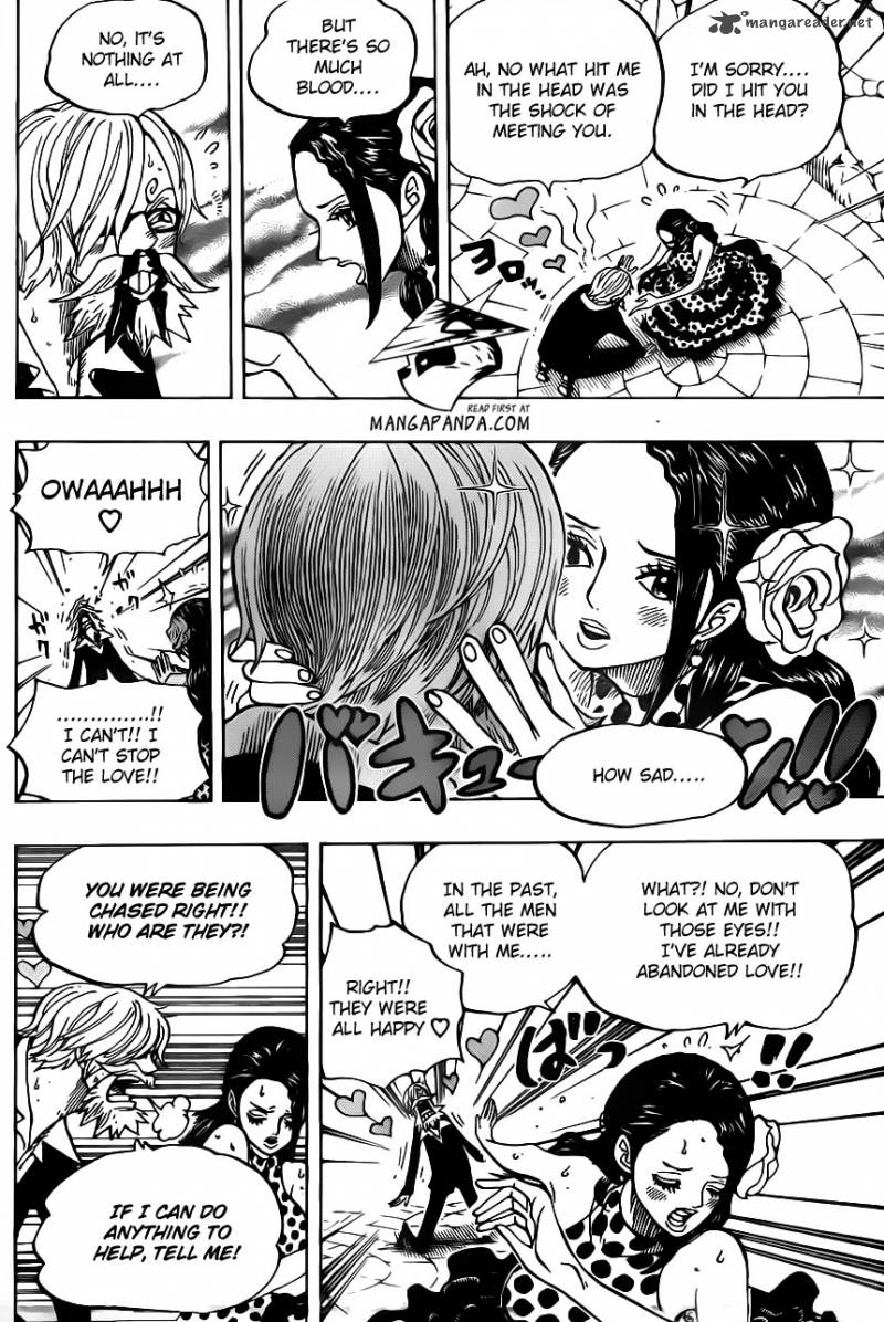 One Piece Chapter 703 - Page 12 in English