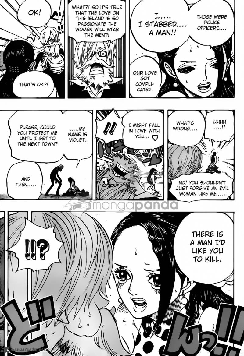 One Piece Chapter 703 - Page 13 in English