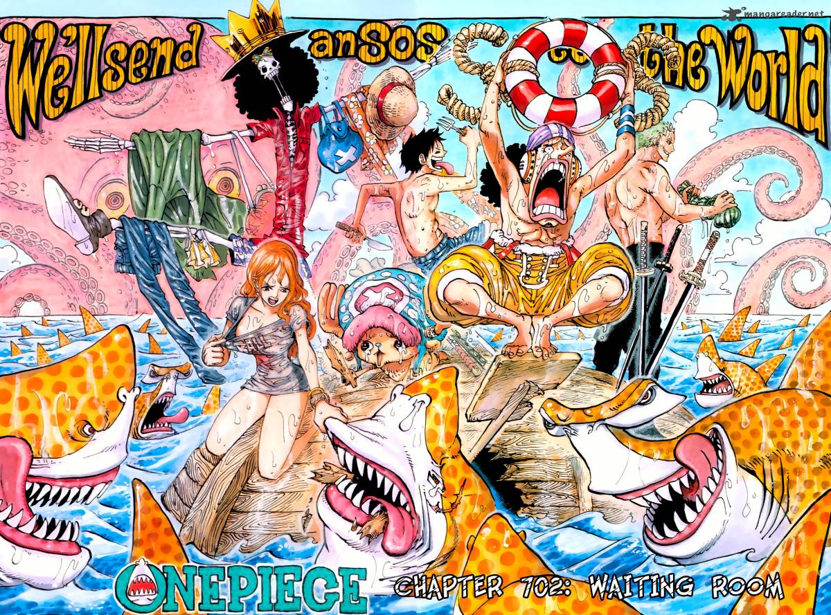 One Piece Chapter 703 - Page 4 in English