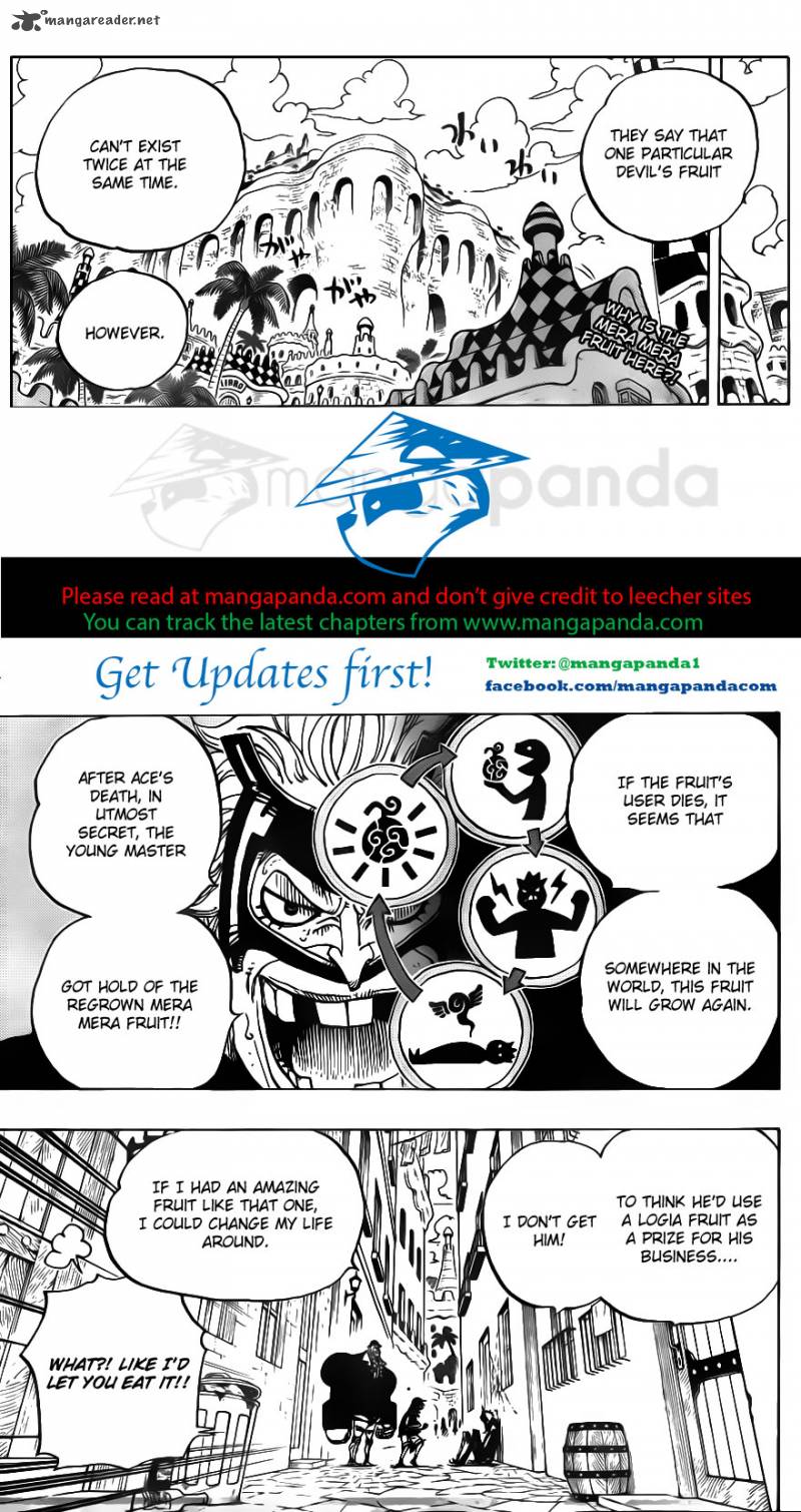 One Piece Chapter 703 - Page 5 in English