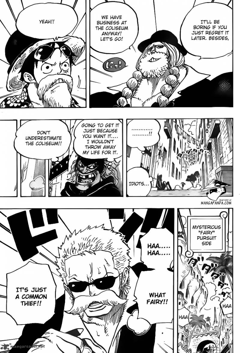 One Piece Chapter 703 - Page 7 in English