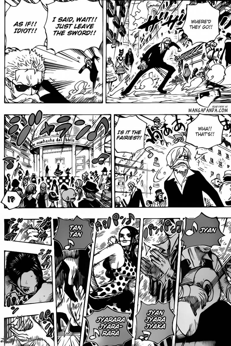 One Piece Chapter 703 - Page 8 in English