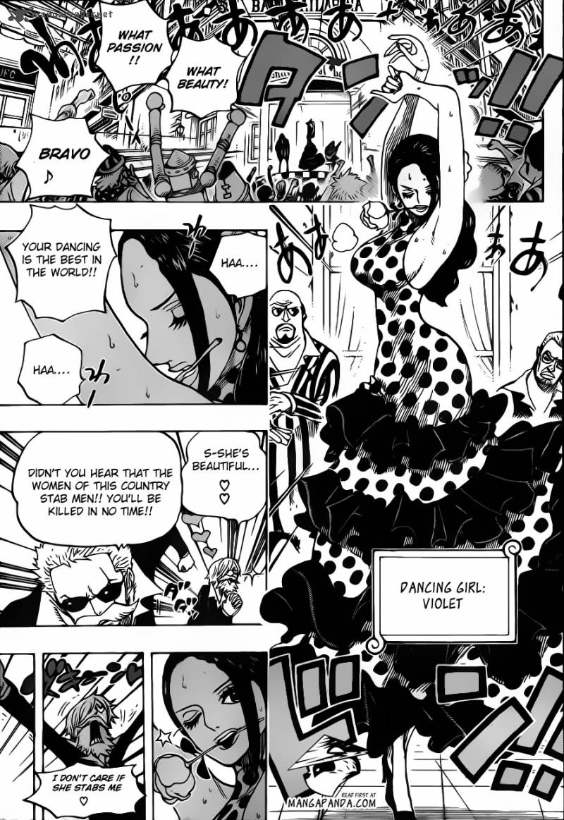 One Piece Chapter 703 - Page 9 in English