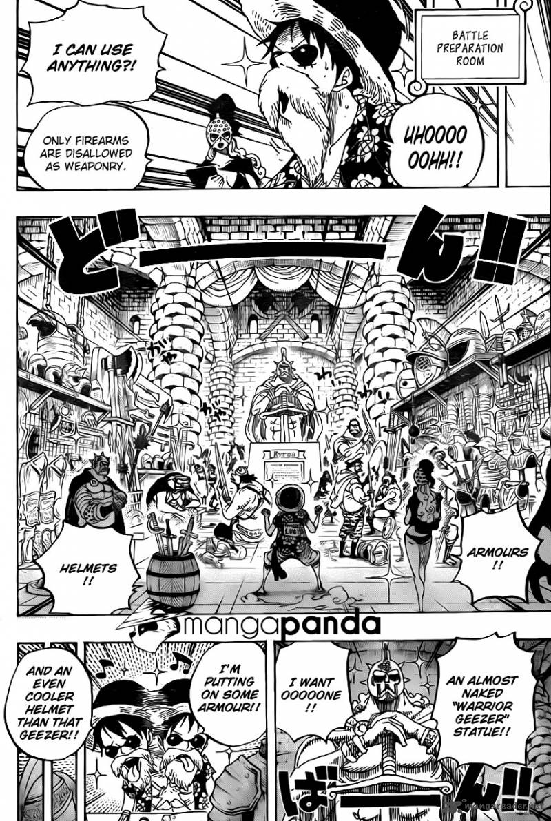 One Piece Chapter 704 - Page 10 in English