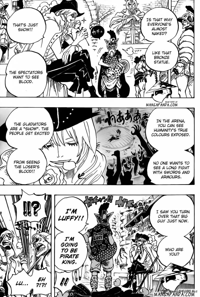 One Piece Chapter 704 - Page 13 in English