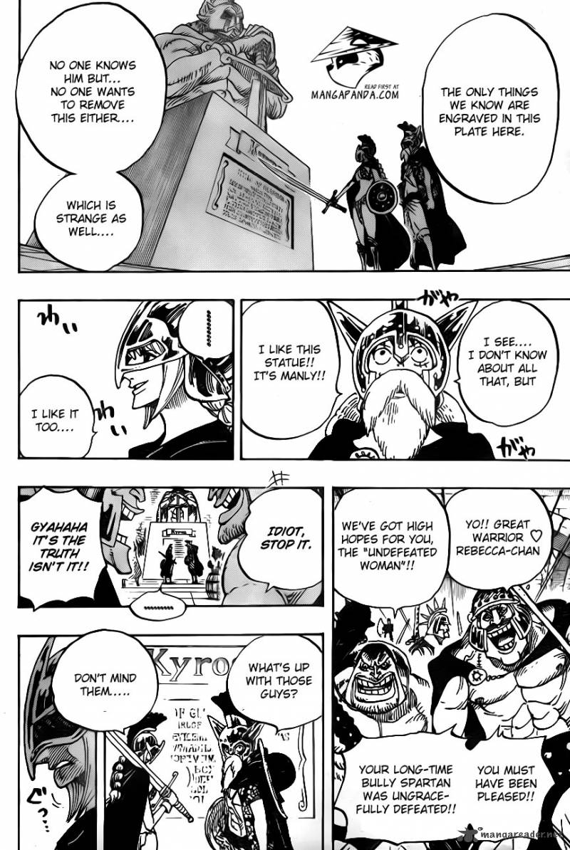 One Piece Chapter 704 - Page 18 in English