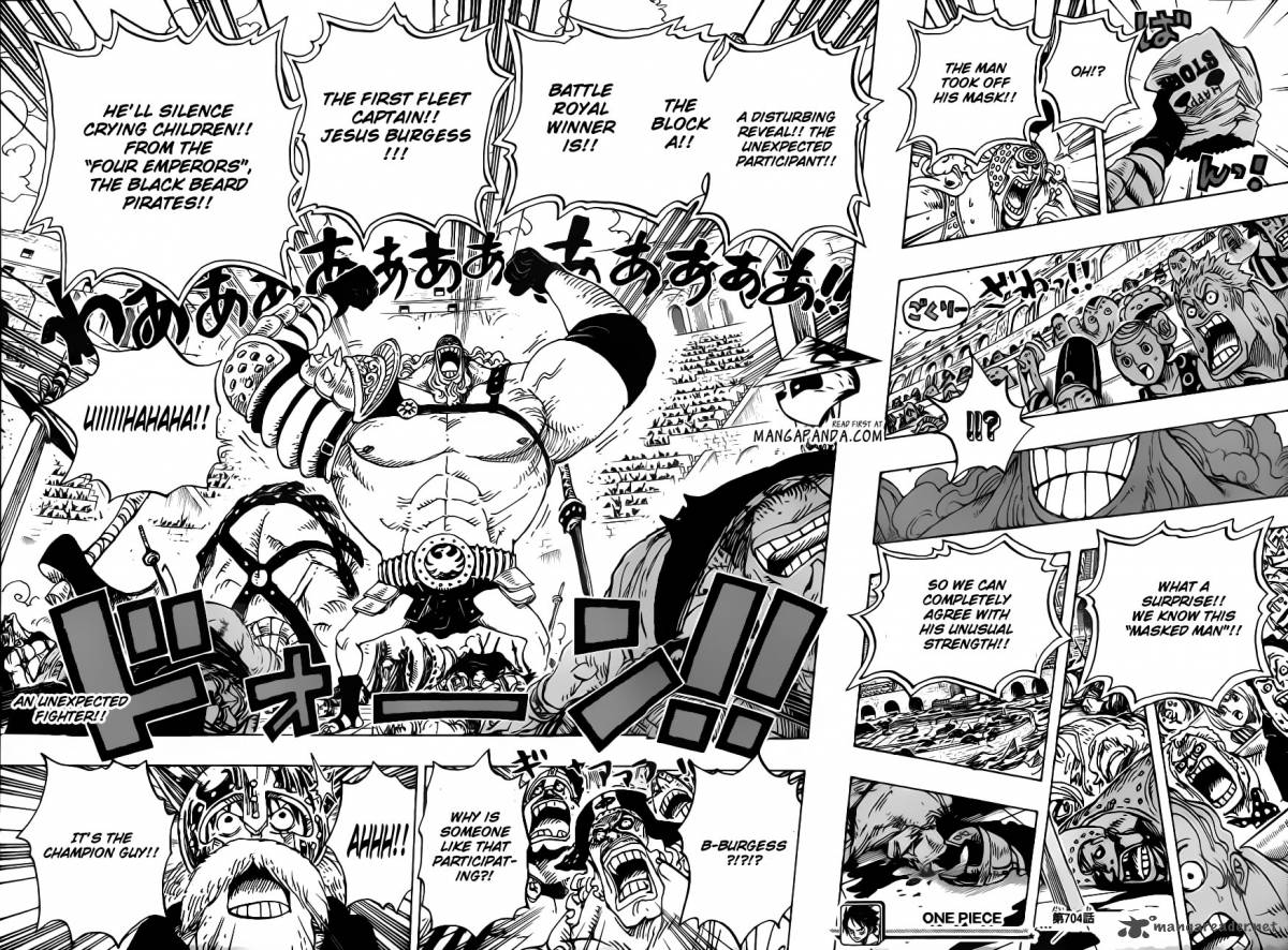 One Piece Chapter 704 - Page 20 in English