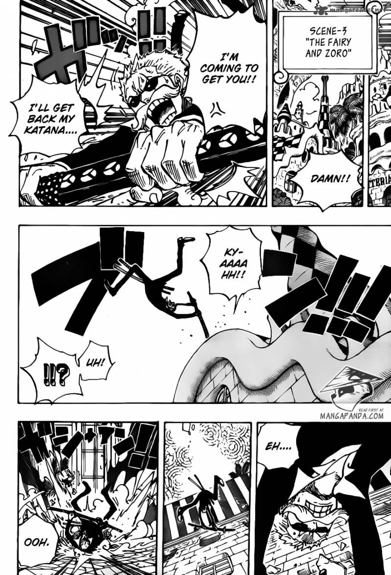 One Piece Chapter 705 - Page 13 in English
