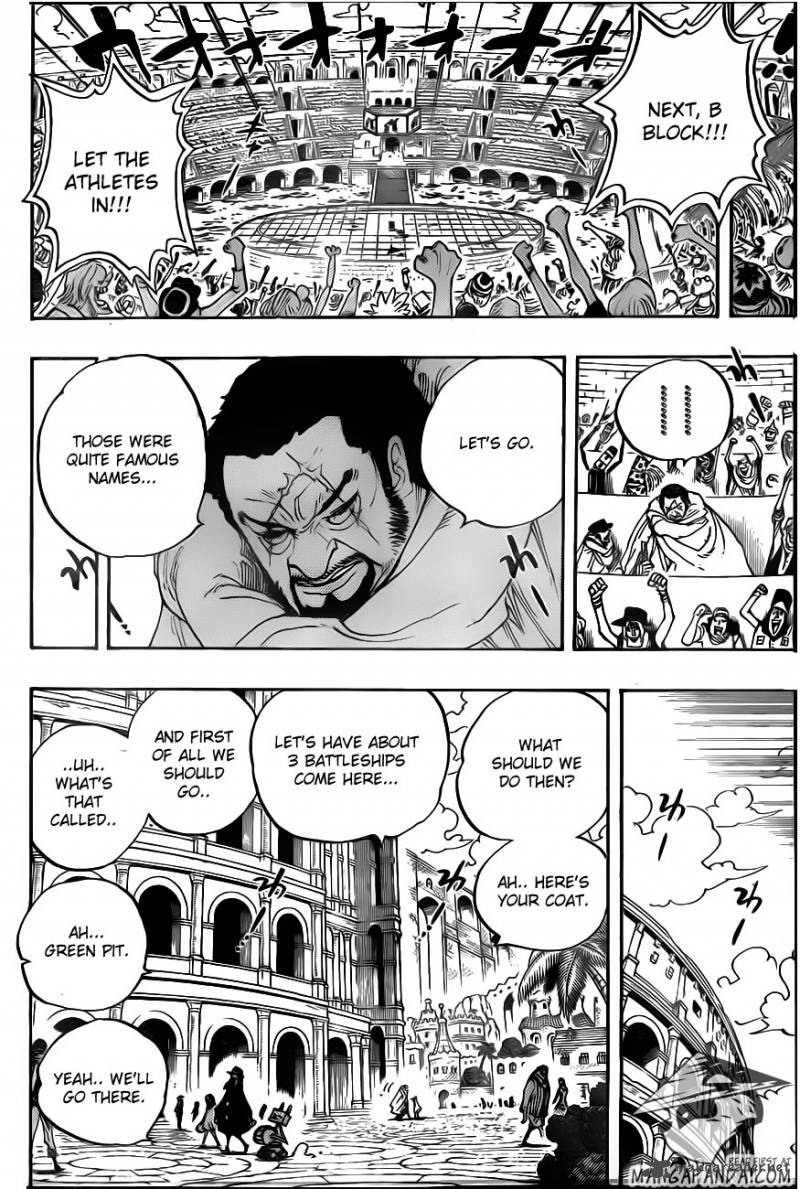 One Piece Chapter 705 - Page 7 in English
