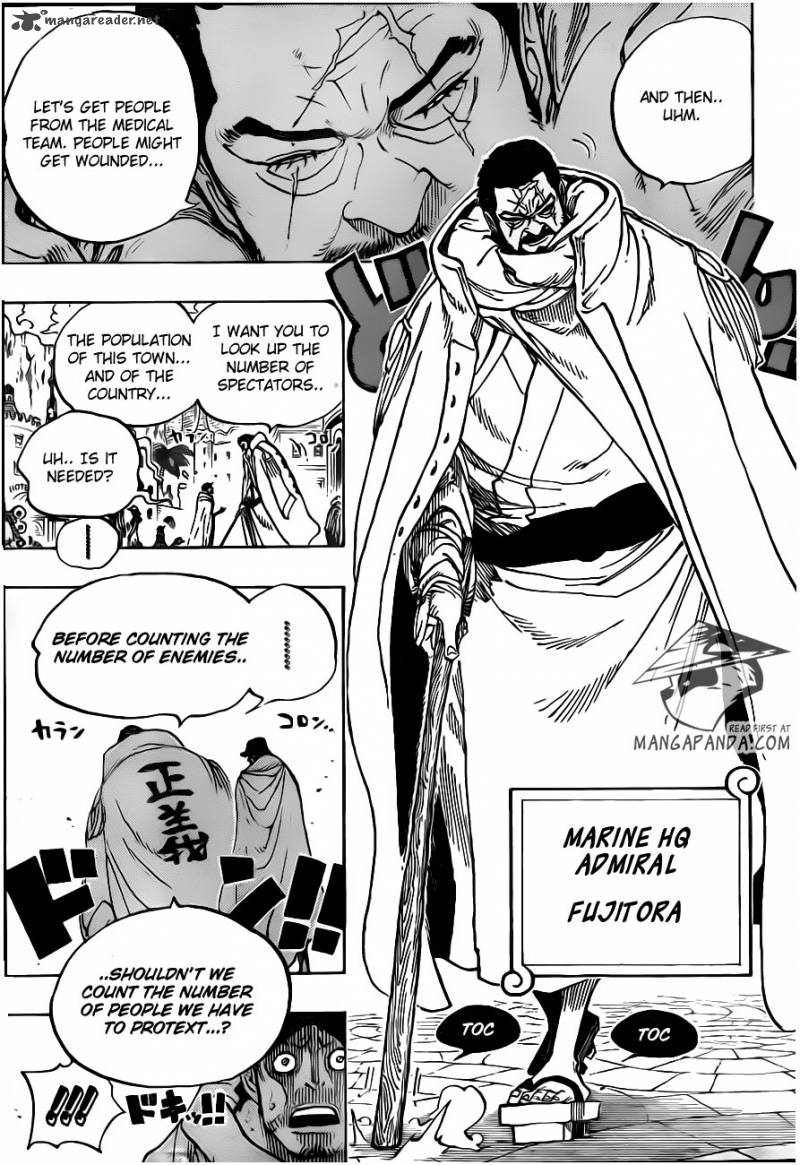 One Piece Chapter 705 - Page 8 in English