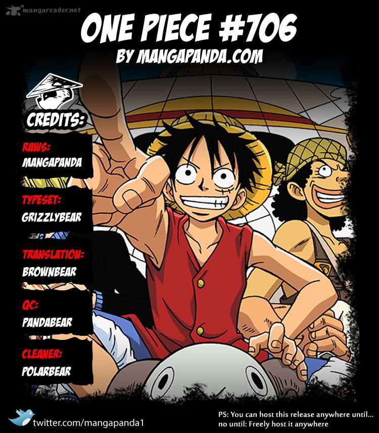 One Piece Chapter 706 - Page 19 in English