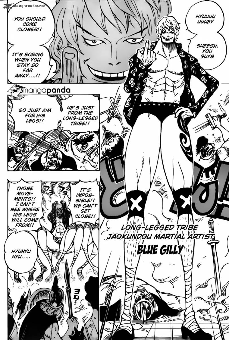 One Piece Chapter 707 - Page 11 in English