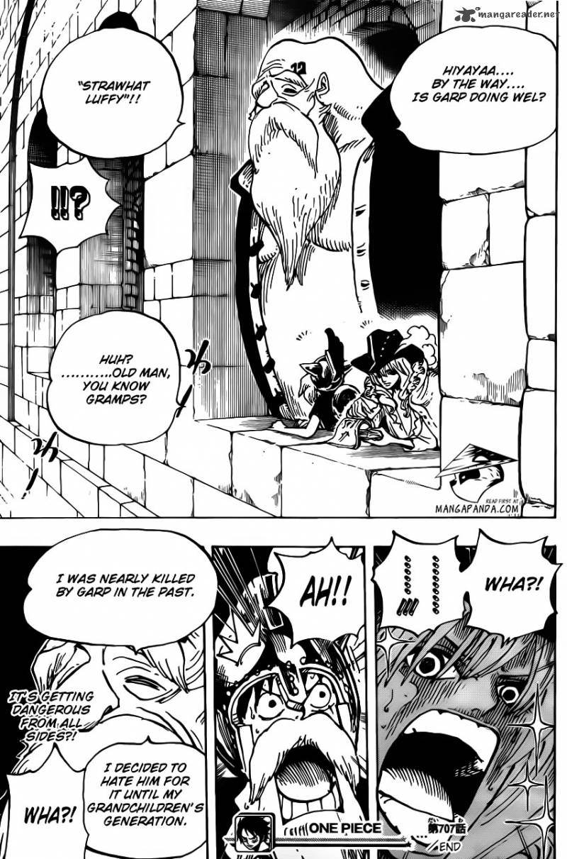 One Piece Chapter 707 - Page 16 in English