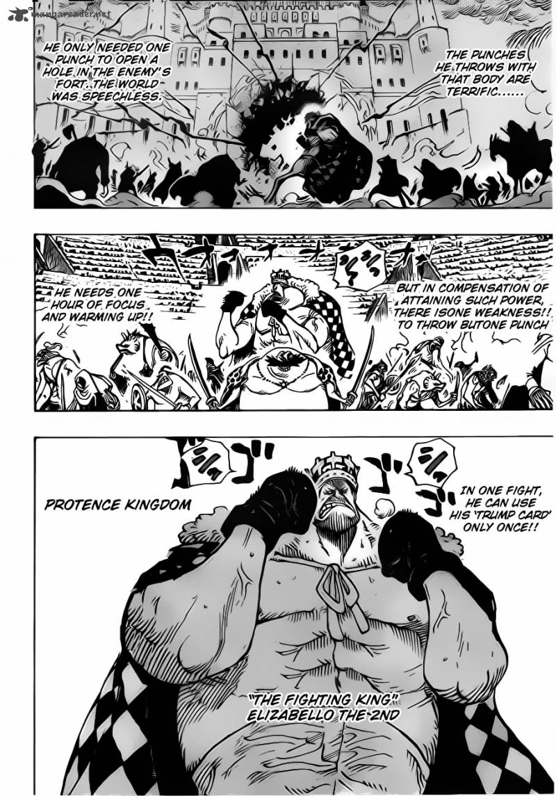 One Piece Chapter 707 - Page 3 in English