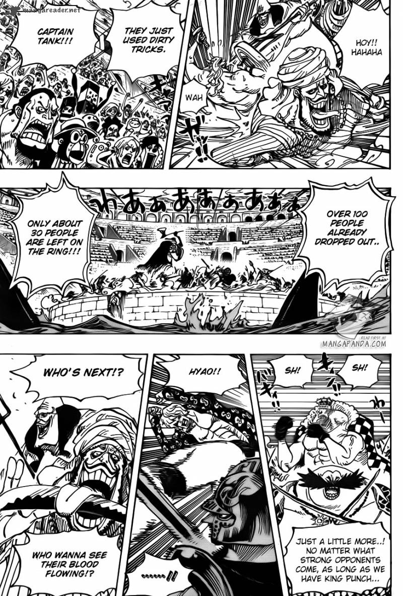 One Piece Chapter 708 - Page 13 in English
