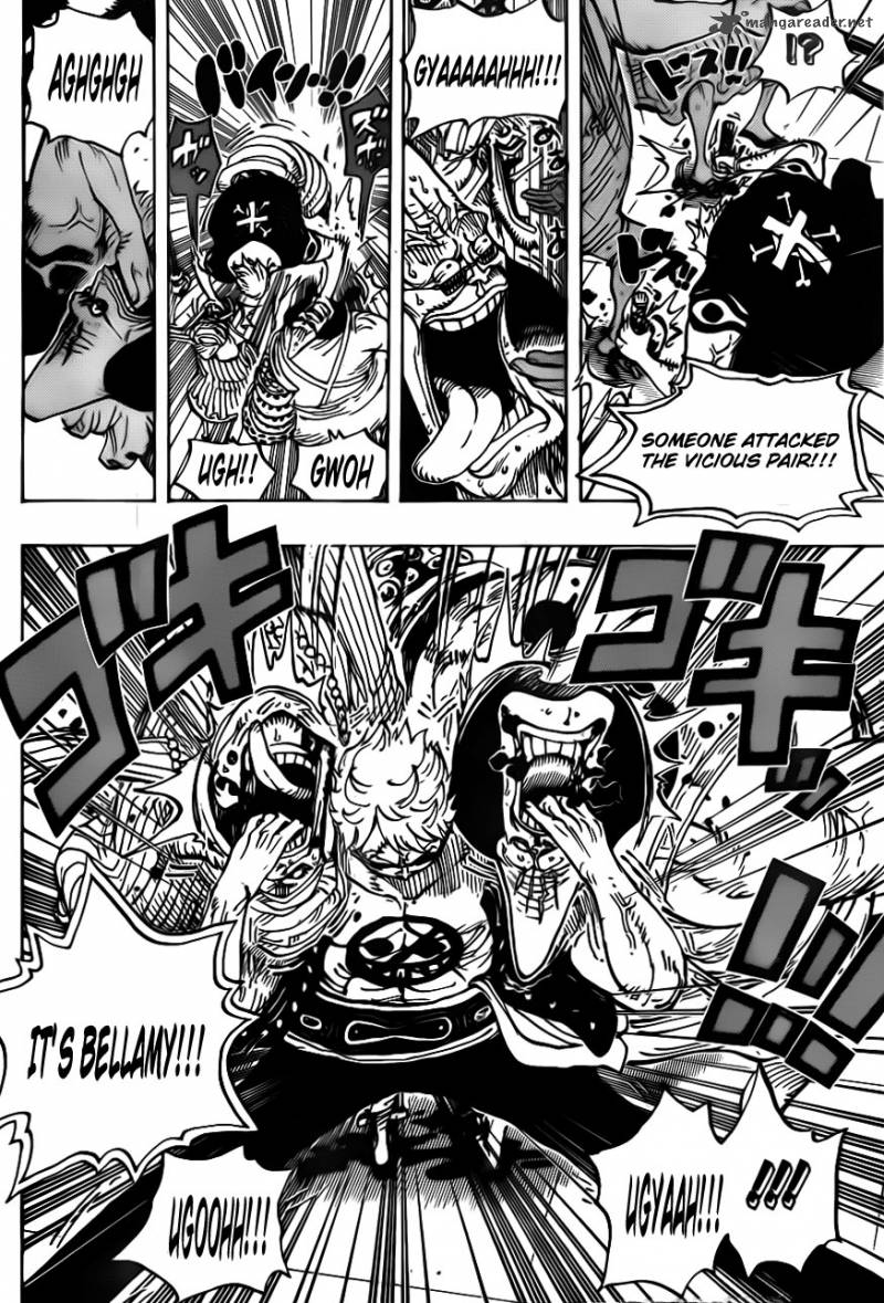 One Piece Chapter 708 - Page 14 in English