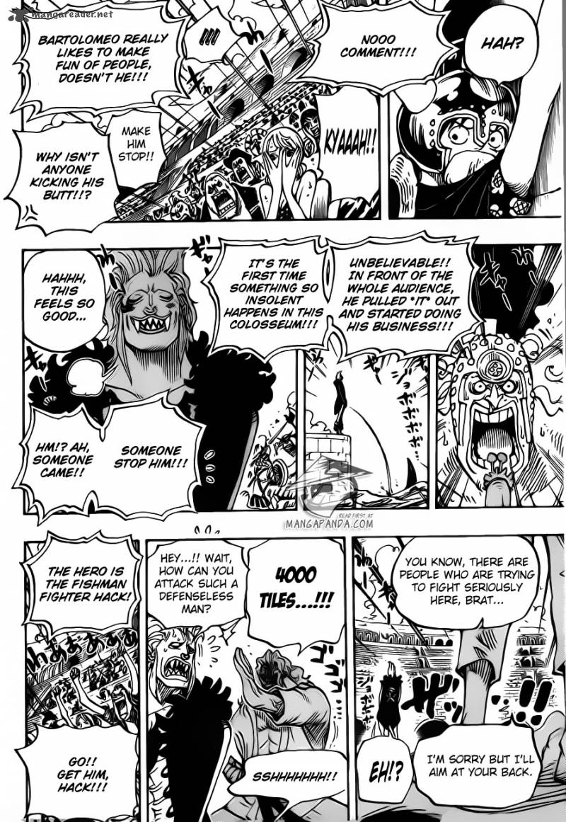 One Piece Chapter 708 - Page 16 in English