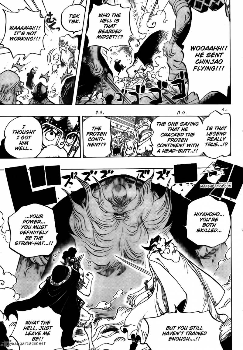 One Piece Chapter 708 - Page 9 in English