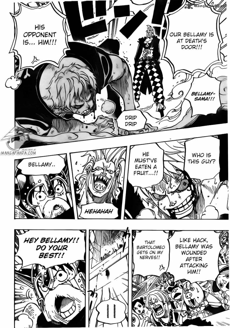 One Piece Chapter 709 - Page 10 in English