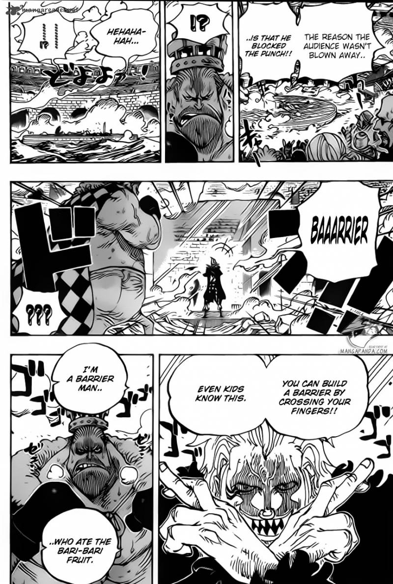 One Piece Chapter 709 - Page 17 in English