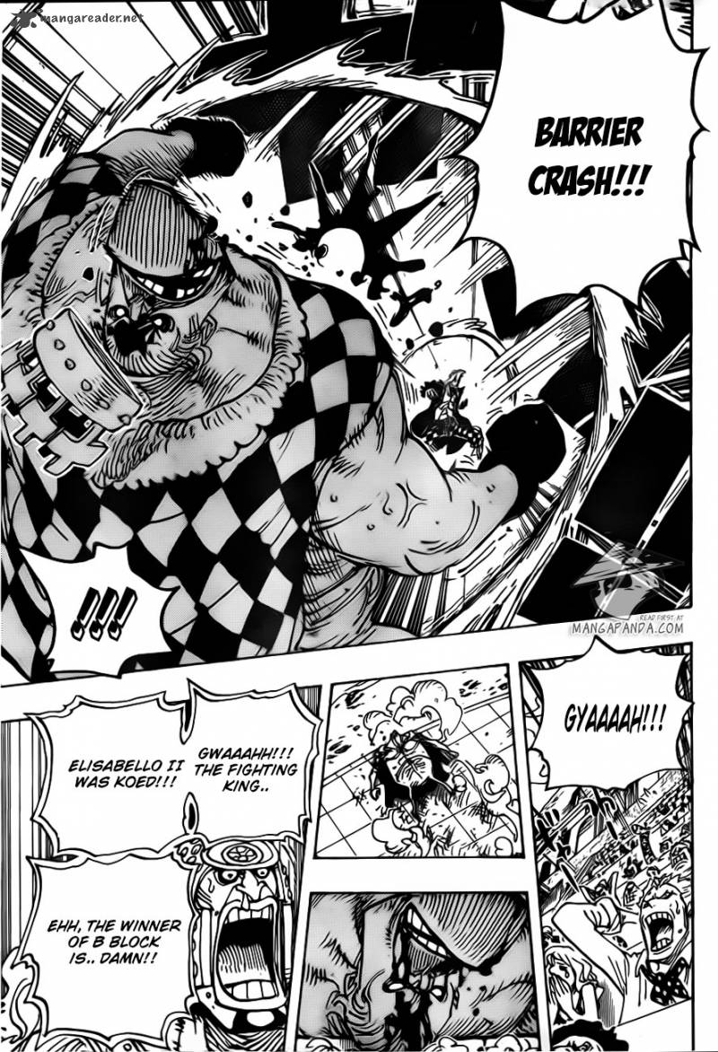 One Piece Chapter 709 - Page 18 in English
