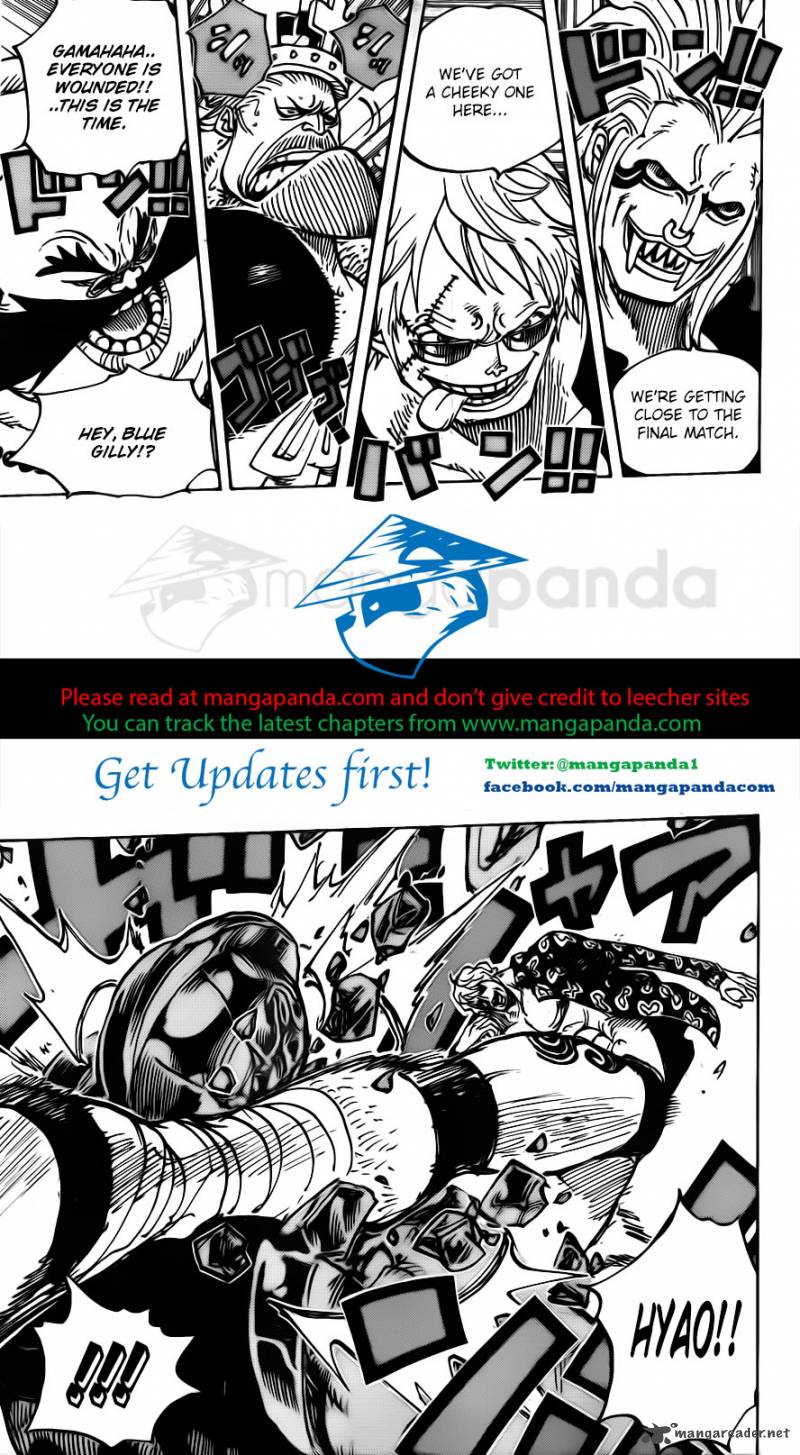 One Piece Chapter 709 - Page 5 in English