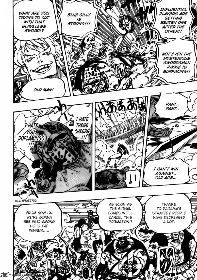One Piece Chapter 709 - Page 6 in English