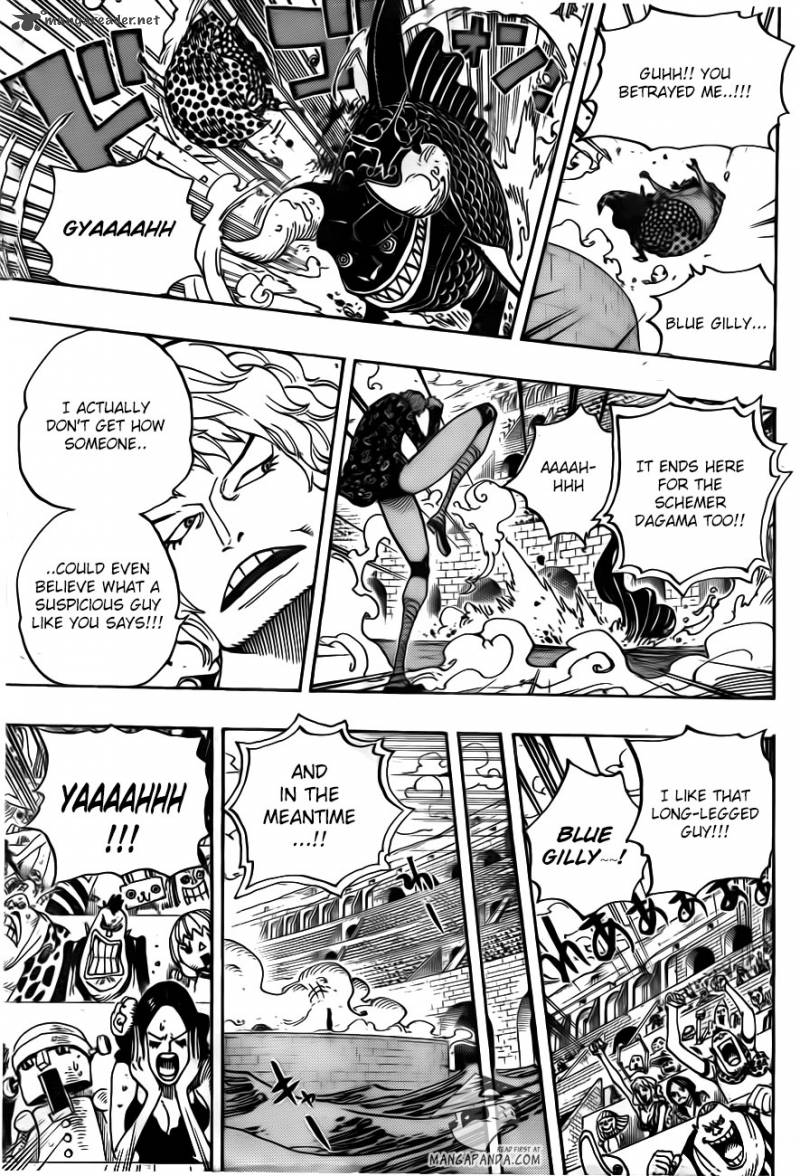 One Piece Chapter 709 - Page 9 in English
