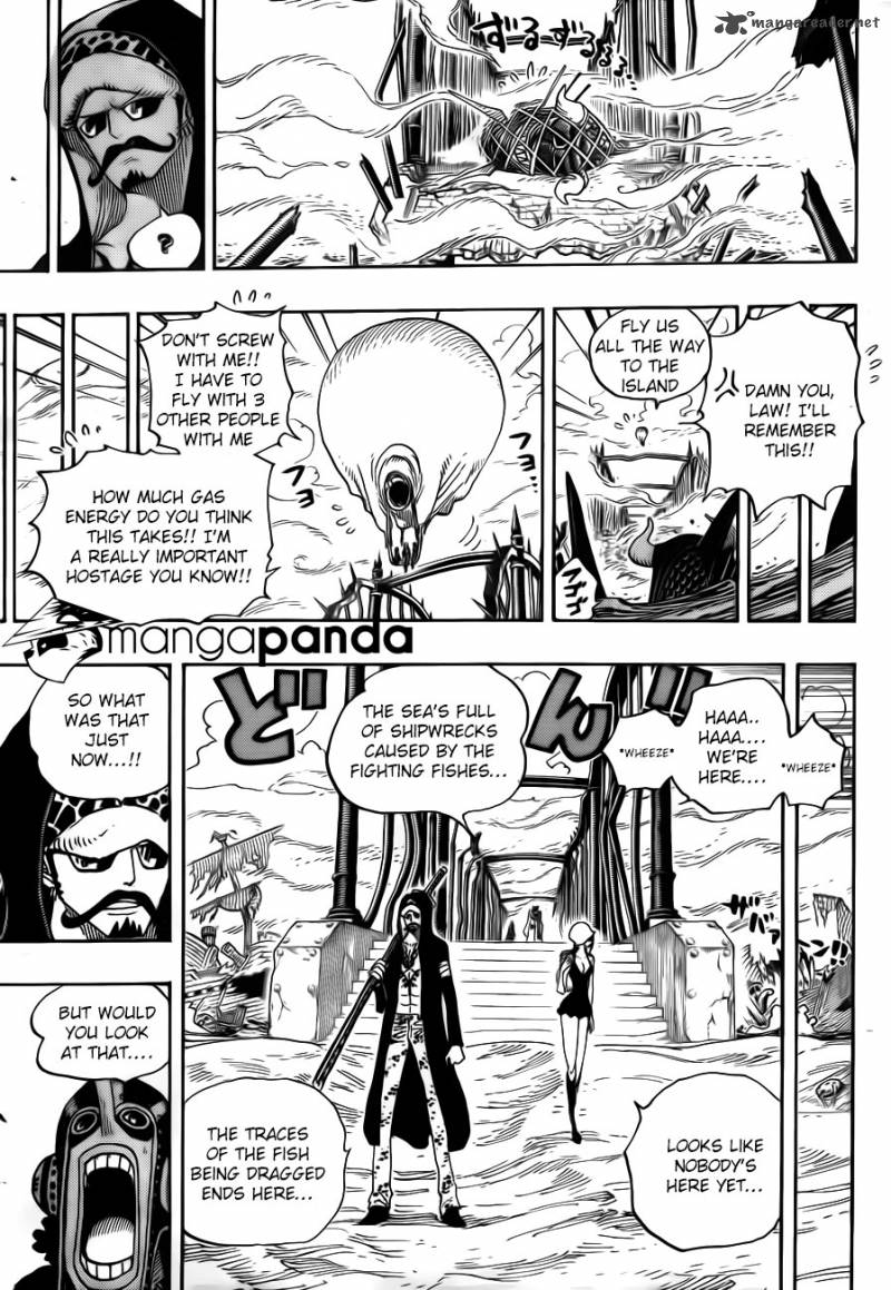 One Piece Chapter 710 - Page 11 in English