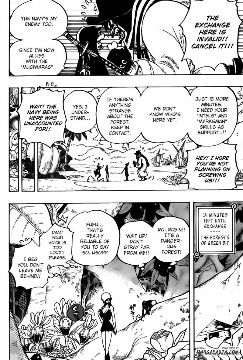 One Piece Chapter 710 - Page 15 in English