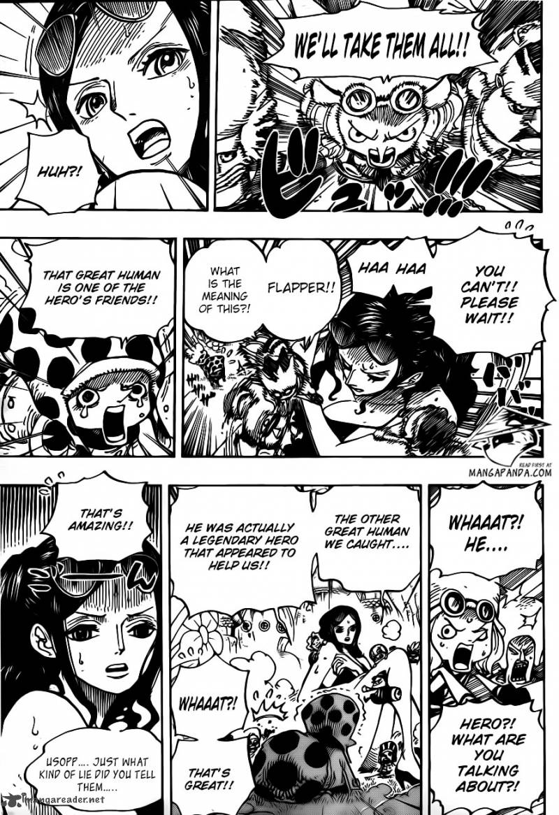 One Piece Chapter 711 - Page 10 in English