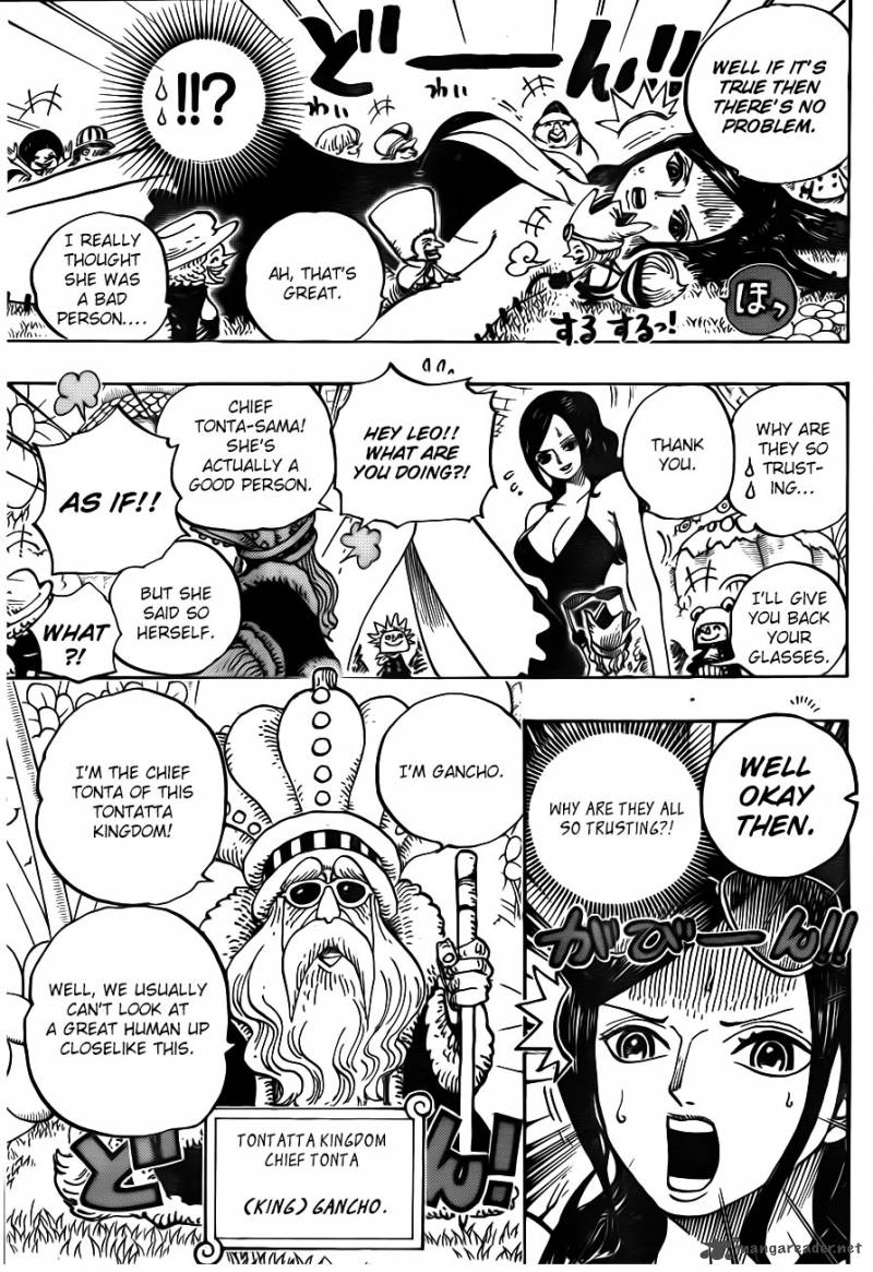 One Piece Chapter 711 - Page 8 in English