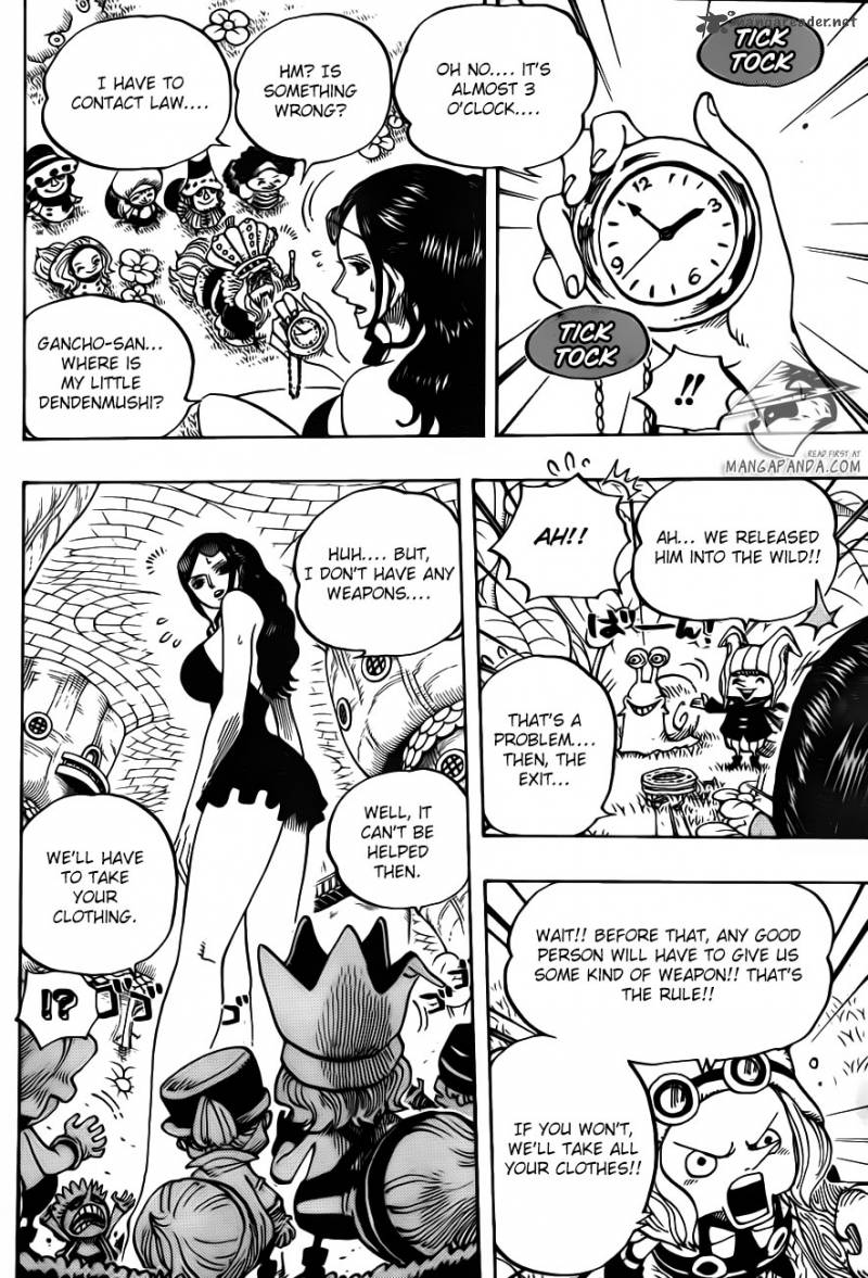 One Piece Chapter 711 - Page 9 in English
