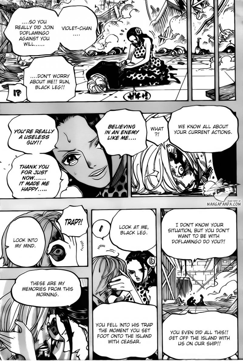 One Piece Chapter 712 - Page 10 in English