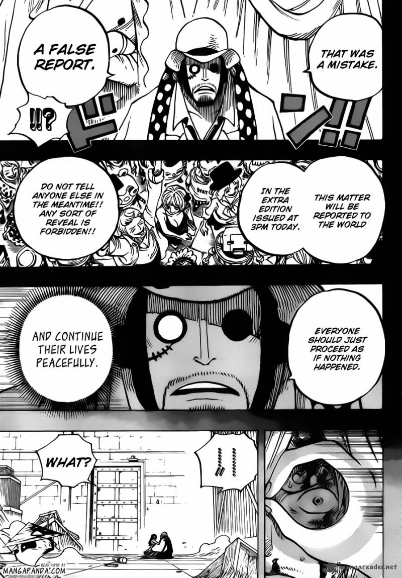 One Piece Chapter 712 - Page 12 in English