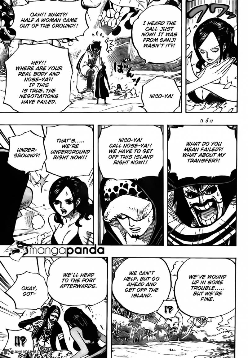 One Piece Chapter 712 - Page 14 in English