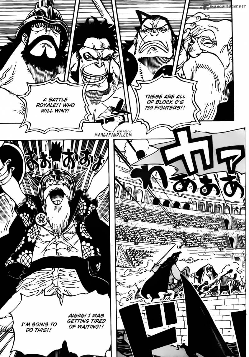 One Piece Chapter 712 - Page 17 in English