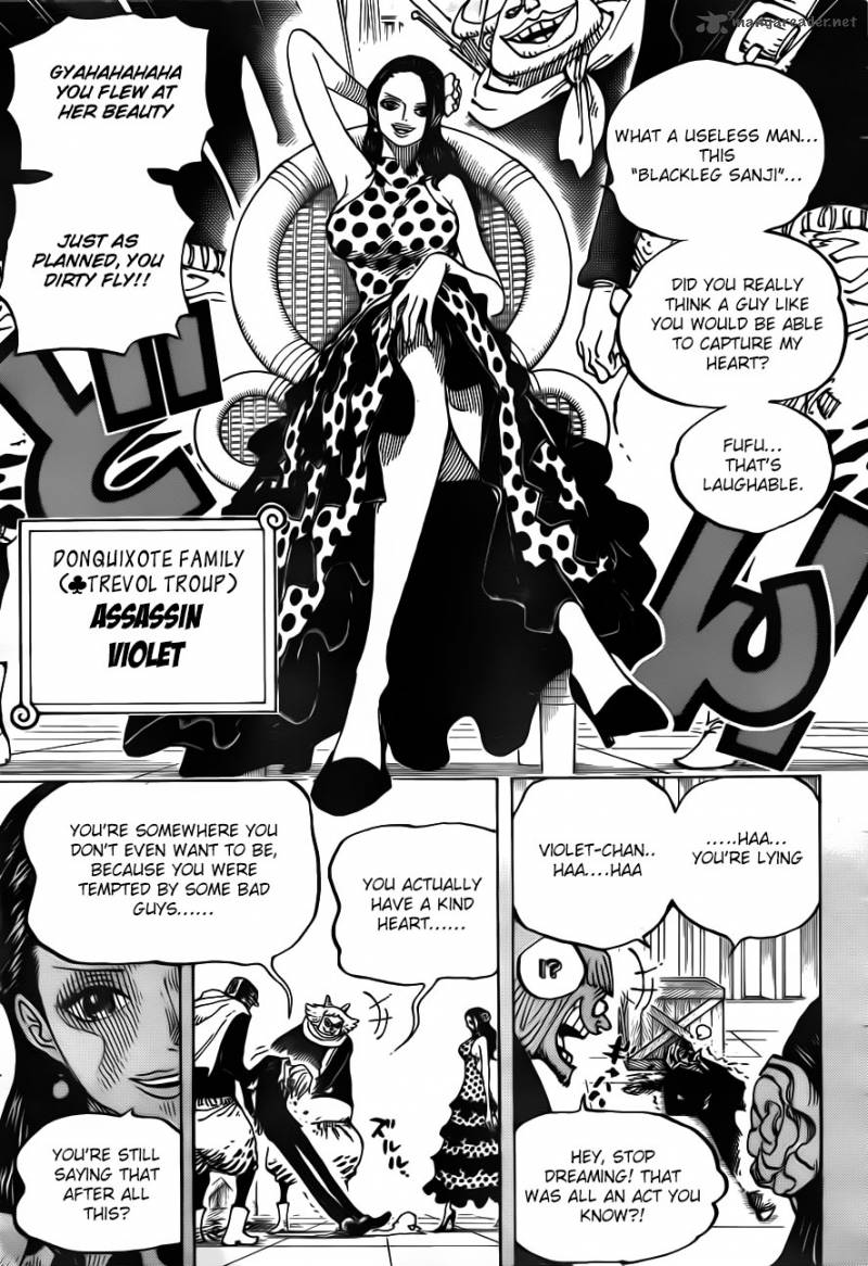 One Piece Chapter 712 - Page 4 in English