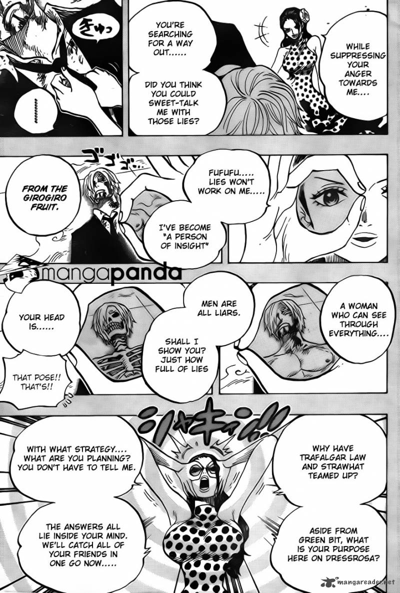 One Piece Chapter 712 - Page 6 in English