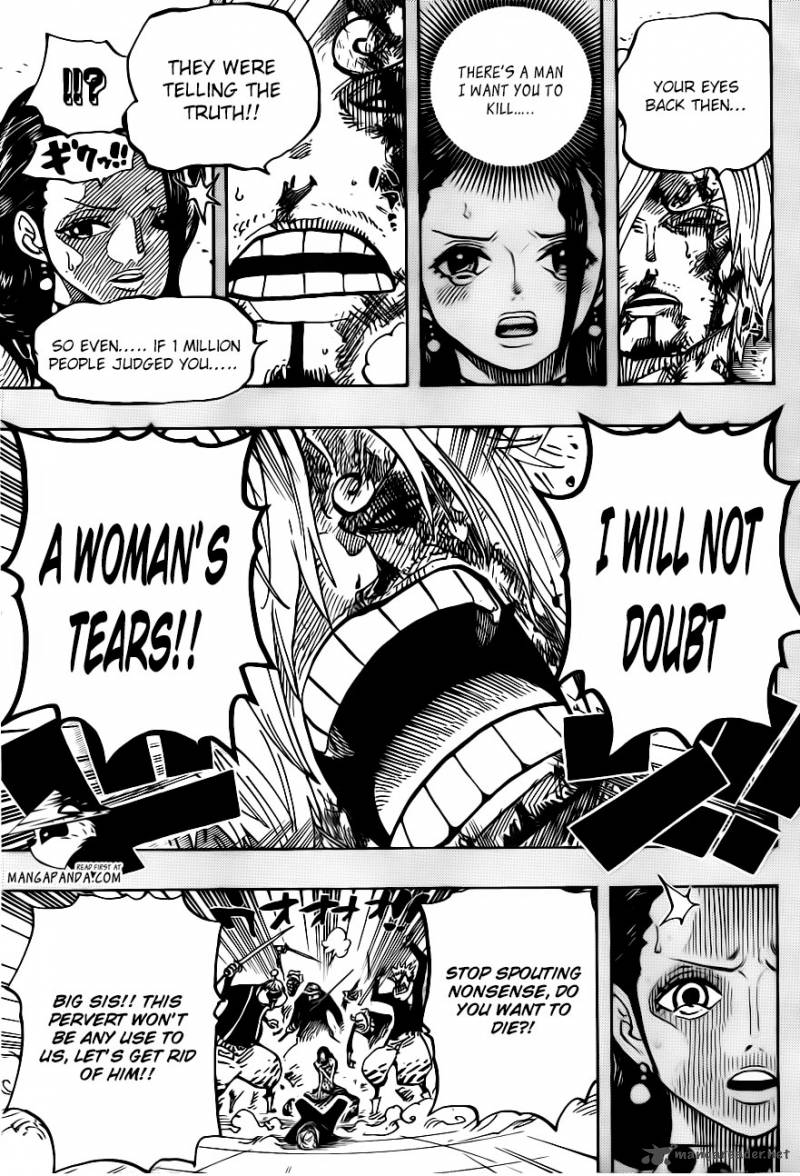One Piece Chapter 712 - Page 8 in English