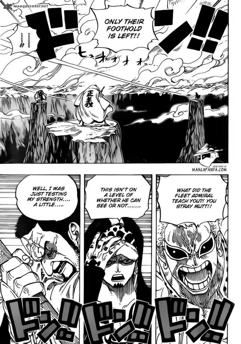 One Piece Chapter 713 - Page 12 in English