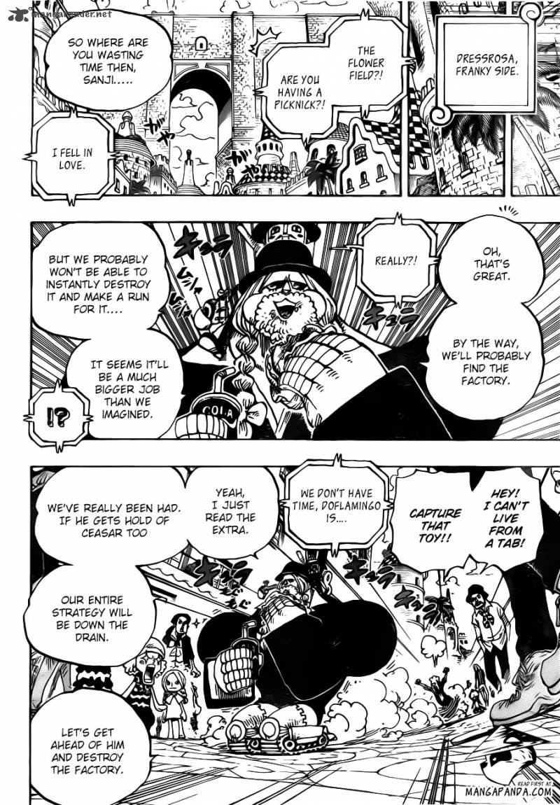 One Piece Chapter 713 - Page 13 in English