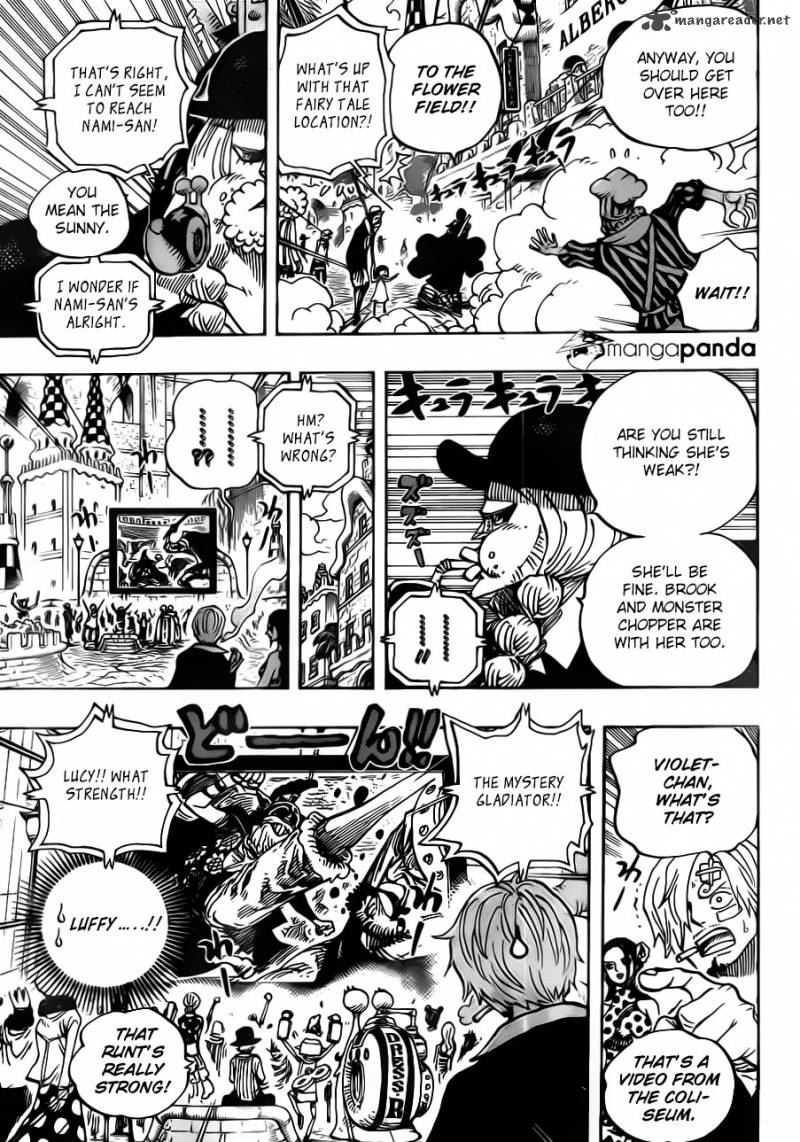 One Piece Chapter 713 - Page 14 in English