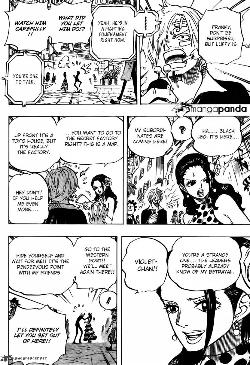 One Piece Chapter 713 - Page 15 in English